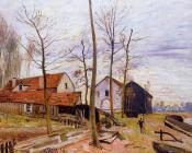 阿尔弗莱德 西斯莱 : The Mills of Moret, Sunrise